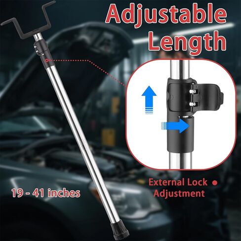 أداة خافض دواسة الفرامل، أداة خافض دواسة الفرامل قابلة للتعديل 19-41 تصميم مزدوج الرأس مضاد للانزلاق من الفولاذ المقاوم للصدأ مناسب لأعمال إصلاح نظام مكابح السيارات in Kuwait