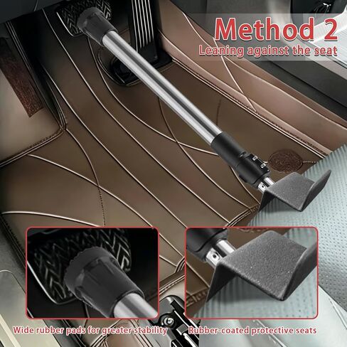 أداة خافض دواسة الفرامل، أداة خافض دواسة الفرامل قابلة للتعديل 19-41 تصميم مزدوج الرأس مضاد للانزلاق من الفولاذ المقاوم للصدأ مناسب لأعمال إصلاح نظام مكابح السيارات in Kuwait