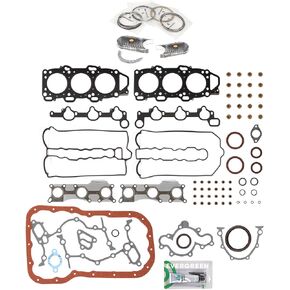 Evergreen SA-3129800516-2 Full Gasket Set Bearings Rings Compatible With/For 92-95 Mazda 929 3.0L DOHC JE48 JE47 in Saudi Arabia