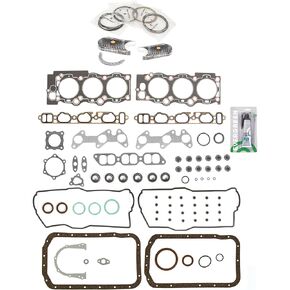 Evergreen SA-5494198700-5 Full Gasket Set Bearings Rings Compatible With/For 89-91 Lexus ES250 Toyota Camry 2.5L DOHC in Saudi Arabia