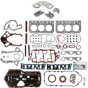 Evergreen SA-9761229398-2 Full Gasket Set Bearings Rings Compatible With/For 95-03 Chevrolet Buick Oldsmobile Pontiac 3.8L in Saudi Arabia