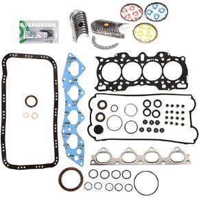 Evergreen SA-9761228438-5 Full Gasket Set Bearings Rings Compatible With/For 97-01 Honda CR-V 2.0 DOHC B20B4 B20Z2 in Saudi Arabia