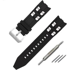 Rubber Watch Band Compatible with 26mm Invicta Pro diver Watch Model 6981, 6983, 6985, 6995 Replacement for Man Women in Kuwait