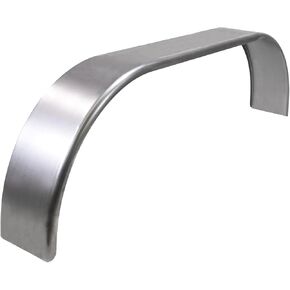 Husky Towing F0009 Tandem Axle Trailer Fender 72 بوصة × 9 بوصة × 20.5 بوصة من الصلب المدلفن على البارد بقياس 16 بوصة، يناسب العجلات مقاس 15-16 بوصة، نصف قطر أمامي 1 بوصة 90 زاوية خلفية فردية in Kuwait