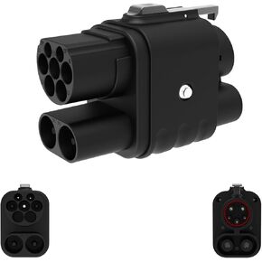 CCS2 to CCS1 EV Charger Adapter Supptrt DC AC Two Charging Modes DC 1000V 400A Fast Charger Adapter for CCS1 EV in Kuwait
