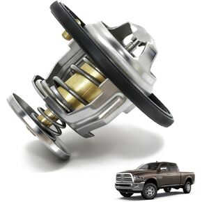 Engine Thermostat Replaces 52028898AE 52028898AI Compatible with Ram Dodge Magnum JP Grand Cherokee Commander Chrysler 300 2003-2018 For 5.7L 6.1L 6.2L 6.4L Cooling System Thermostat in Kuwait