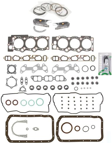 Evergreen SA-5494198700-5 Full Gasket Set Bearings Rings Compatible With/For 89-91 Lexus ES250 Toyota Camry 2.5L DOHC in Saudi Arabia
