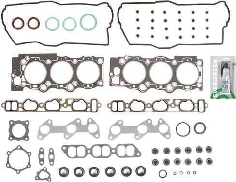 Evergreen SA-5494198700-5 Full Gasket Set Bearings Rings Compatible With/For 89-91 Lexus ES250 Toyota Camry 2.5L DOHC in Saudi Arabia
