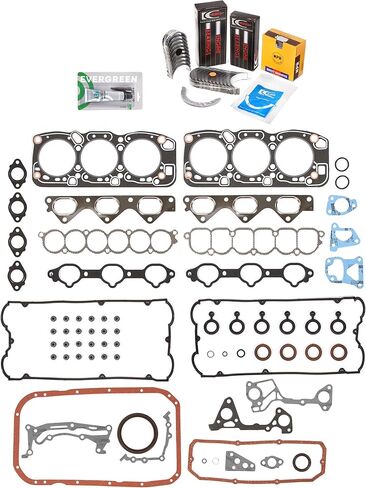 Evergreen SA-5494168925-6 مجموعة حشية كاملة محامل حلقات تناسب 94-96 ميتسوبيشي مونتيرو 3.5 DOHC 6G74 in Saudi Arabia