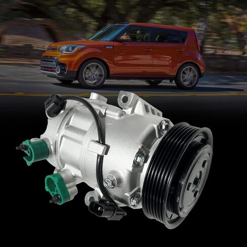 ضاغط تيار متردد CO 29193C مع قابض متوافق مع Kia 2014-2018 Forte Koup، متوافق مع Hyundai 2013-2018، يستبدل 97701A5800، 97701F2800، 97701F2800RU in Kuwait