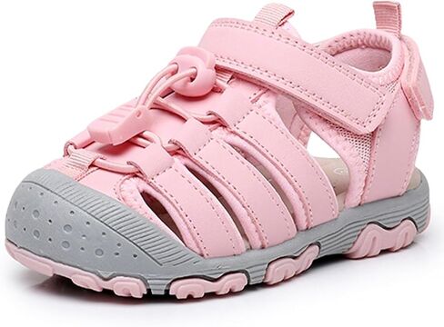 Girls Kids Closed-Toe Outdoor Summer Fashion Sports Sandals Beach Shoes (Toddler/Little Kid) in Saudi Arabia