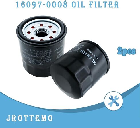 2 قطعة 16097-0008 فلتر زيت متوافق مع كاواساكي نينجا 400 650 300 500 zx6r z650 فولكان 900 1500 1700 2000 800 650 750 Versys 650 X300 1000 w800 Prairie 400 300 in Kuwait