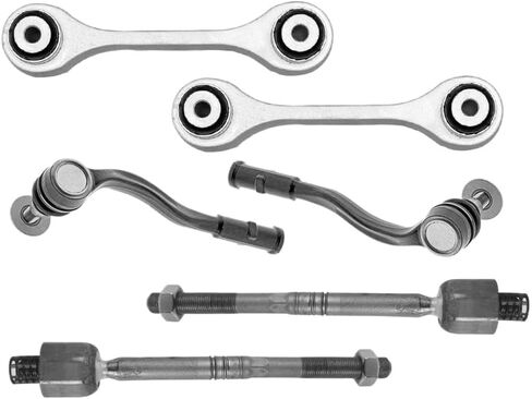 طقم تعليق المحور الأمامي مع قضيب ربط مثبت وأذرع تحكم سفلية علوية لعام 2015 وموديلات Q7 الأحدث - تتضمن الأجزاء 4M0407509B و4M0423811D in Kuwait