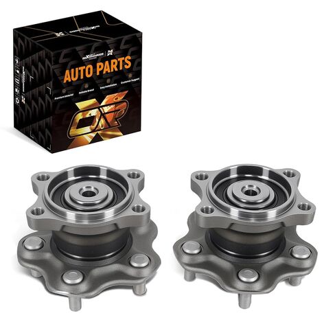 maXpeedingrods 2PCS 512373 Rear Wheel Bearing and Hub Assembly for Nissan Rogue 2008-2020 / Juke 2011-2017 AWD Only, 5 Lug Replace BR930732, HA480564 in Kuwait