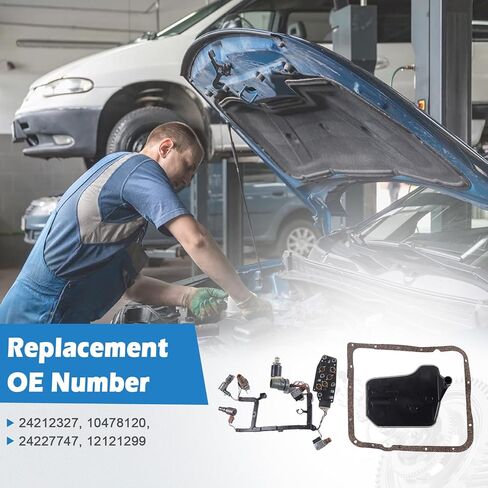 4L60E 4L65E Transmission Master Solenoid Kit with Harness Fit for GM Silverado Sierra Tahoe 1993-2005 Heavy-Duty Direct Replacement in Saudi Arabia