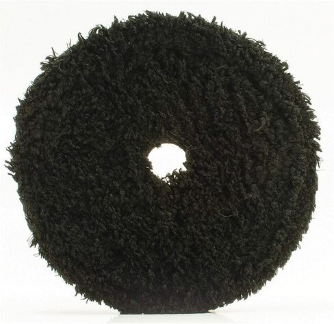 Car Buffer Polisher for Buff and Shine URO Fiber Microfiber Finishing Pad, Professional All Black Microfiber Pad Finisher for Dual Action Polisher and Rotary Polisher with 5 inch Polishing Pads in Saudi Arabia