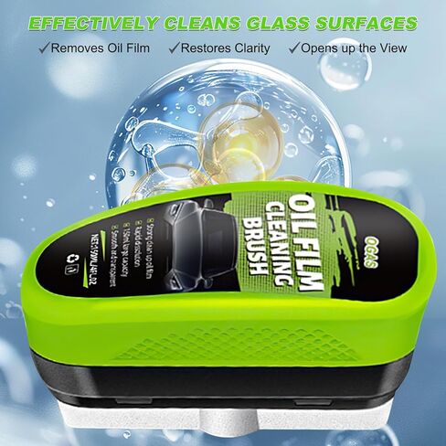 فرشاة تنظيف فيلم زيت كوبوت، 2.0 ترقية منظف الزجاج الأمامي للسيارة كلير فيجن، فرشاة تنظيف فيلم الزيت لنافذة السيارات، أداة تنظيف الزجاج الأمامي للسيارات كلير فيجن، تمنع المطر والضباب (مجموعة واحدة) in Kuwait