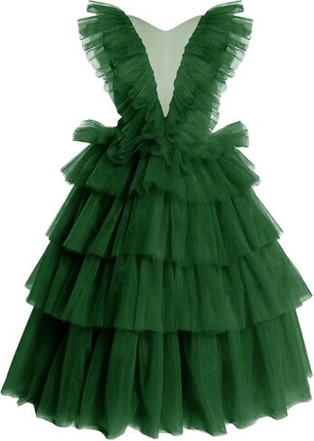 Layers Tulle Flower Girl Dress for Wedding Ball Gown Kid's Pageant Dress Long Puffy Child Prom Party Gown in Saudi Arabia