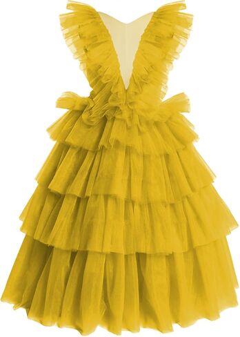 Layers Tulle Flower Girl Dress for Wedding Ball Gown Kid's Pageant Dress Long Puffy Child Prom Party Gown in Saudi Arabia