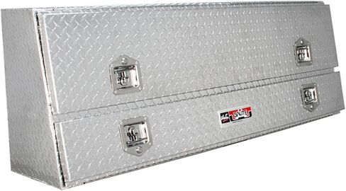 Brute 80-TBS200-72 Pro Series 72 بوصة صندوق أدوات من الألومنيوم المصقول للمقاول TopSider مع أبواب in Saudi Arabia