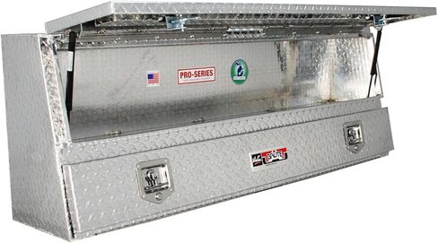 Brute 80-TBS200-72 Pro Series 72 بوصة صندوق أدوات من الألومنيوم المصقول للمقاول TopSider مع أبواب in Saudi Arabia
