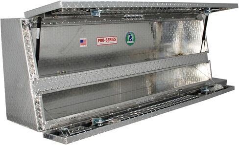 Brute 80-TBS200-72 Pro Series 72 بوصة صندوق أدوات من الألومنيوم المصقول للمقاول TopSider مع أبواب in Saudi Arabia