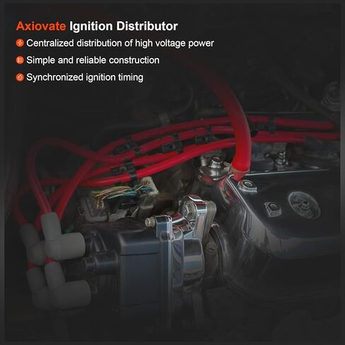 Ignition Distributor for Nissan Pathfinder 1990-1995, for Quest 1993-1998 and 1995 Pickup Trucks, for D21 from 1990-1994, Replacement Number F3XA12127AA, F3XA12127BA in Kuwait