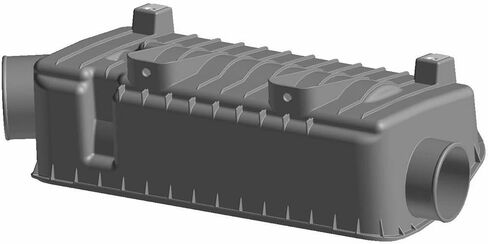 Polaris RZR Airbox Housing Assembly, Genuine OEM Part 1240747, Qty 1 in Saudi Arabia
