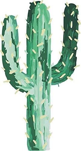 مجموعة من 50 ملصقًا كلاسيكيًا مقاس 1 بوصة من Cactus لسجلات القصاصات والمجلات والمخططين وأجهزة الكمبيوتر المحمولة والهواتف وزجاجات المياه in Saudi Arabia