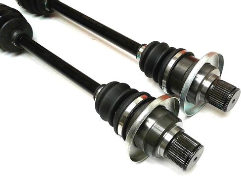 محاور السيرة الذاتية الخلفية الدقيقة لـ Yamaha Rhino 450 & 660 2004-2009، اليسار واليمين، تم اختبار الجودة، معالجة بالحرارة، 4140 فولاذ كرومولي، مناسب تمامًا، ATVPC in Saudi Arabia