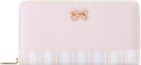 Sunwel Fashion Cute Wallets Girls Coquette Bow Small Wallet Pink Aesthetic with Card Slots ID Window Purse for Women in Saudi Arabia