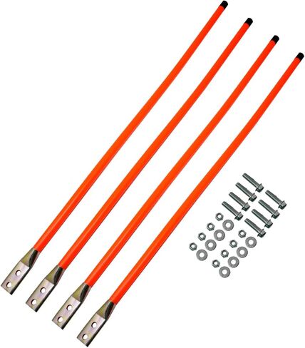 4PK 36 بوصة دليل محراث الثلج علامات السلامة البرتقالية على الأجهزة in Kuwait