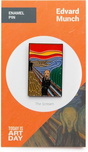 Today is Art Day - Pin - Scream - Munch in Saudi Arabia