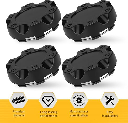 M MATI 4Pcs Front or Rear Wheel Center Caps for Polairs RZR XP 1000 2017-2020 RZR 1000 XP Trails Rocks 2021-2022 1522853-655 in Saudi Arabia