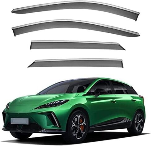 4pcs Car Front Rear Wind Deflectors for MG Mulan MK1-EH32 2022+ Side Door Windows Wind Rain Deflectors Smoke Guard Shade Wind Shield Accessories in Saudi Arabia