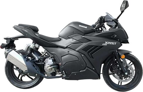 Venom X22GT 250cc EFI Fully Automatic Street Motorcycle – 250cc Auto Sportbike, Street Legal, Fuel Injected, Water-Cooled Engine, Digital Speedometer, LED Lights, 17/16" Wheels, Highway Capable Moto in Kuwait