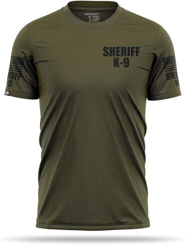 Sheriff K9 Men’s Performance Duty Shirt, Lightweight Breathable Stretch Uniform, Moisture-Wicking, Durable Fit in Saudi Arabia