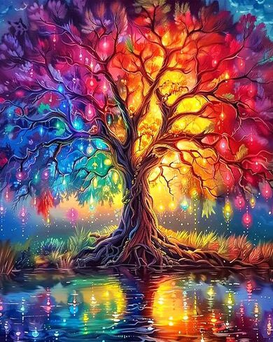 igoodom Paint by Numbers Kit for Adults Beginner – Highway Adult Paint-by-Number on Canvas, DIY Acrylic Painting Set for Home Decor, 16x20in in Saudi Arabia