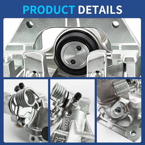 19B6284A 19B6285A مجموعة فرجار الفرامل الخلفية لسيارة Ford C-Max 2013-2018، Ford Escape 2013-2016، Ford Transit Connect 2014-2018، Mazda 3 2009-2013، Mazda 3 Sport 2010-2013، يسار ويمين in Saudi Arabia