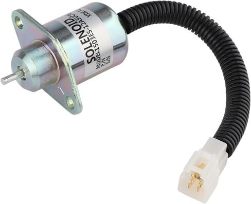 12V Fuel Shut Off Solenoid For 05 Series D905 D1005 V1205 V1305 V1505 17594-6001-4 17454-60010 1503ES-12A5UC5S SA-4569-T in Kuwait