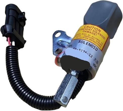 1pc 12V Engine Flameout Solenoid Valve 7000782 Stop Solenoid for 418 E08 E10 E17 E19 E20 in Saudi Arabia