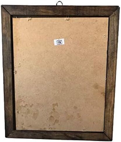 Nuestra Señora De Los Dolores Virgen Dolorosa Imagen Cuadro Rustico De Madera 9"x11" Our Lady Of Sorrows Frame,New in Saudi Arabia