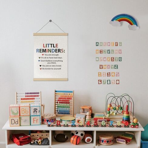 Inspirational Little Reminders Poster Hanger Frame 12x16 Inch, Inspirational Wall Decor, Positive Affirmations Wall Art Decor for Dorm Office Classroom Home in Saudi Arabia