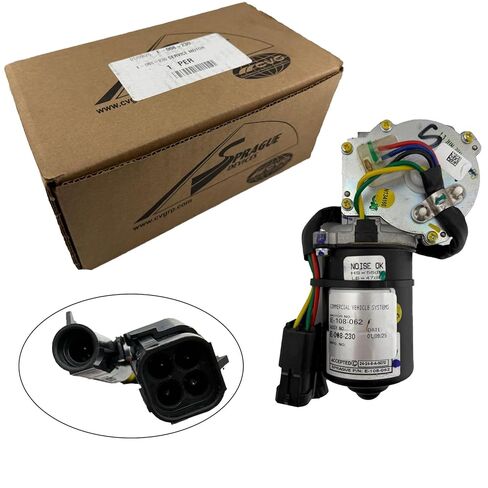 Sprague Devices E‑008‑230 Heavy‑Duty Two‑Speed Windshield Wiper Motor – 12V/24V, 36 Nm Stall Torque, Thermal Protection, EMI Suppression – Fits Mack C & CH Series (1988–Present) in Saudi Arabia