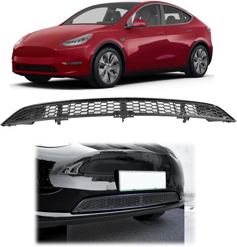 إدراجات شبكة شبكية KMF لعام 2025 2026 من ملحقات Tesla Model Y Juniper، غطاء شبكة فتحة تهوية مدخل الهواء الأمامي للسيارة قابل للفصل مع حماية من الحشرات، إدراجات شبكية من طراز Tesla Y Juniper in Kuwait