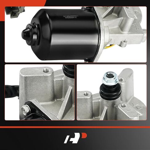 محرك ممسحة الزجاج الأمامي الممتاز A-Premium متوافق مع Kenworth T2000 2008-2015، T700 2011-2016 وPeterbilt 330 1995-2005/2007-2017، 335 2005-2010، 337/348 2010-2017، 340 2007-2010، 389، 579، 587 in Saudi Arabia