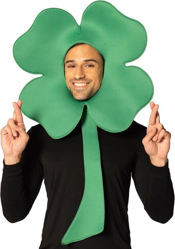 غطاء رأس زي Rasta Imposta Four Leaf Clover الأيرلندي الأخضر لعيد القديس باتريك، للنساء والرجال، مقاس واحد للبالغين in Saudi Arabia