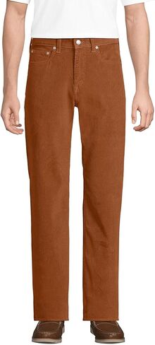 Lands' End Men's Corduroy Comfort Waist Classic Fit 5 Pocket Pant in Saudi Arabia