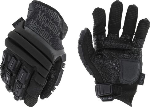 قفازات Mechanix Wear M-Pact 2 التكتيكية المقاومة للصدمات - قفازات أمان متينة متعددة الأغراض - قبضة شديدة التحمل - متوافقة مع TAA وقادرة على لمس الشاشة - صغيرة - سوداء سرية in Saudi Arabia