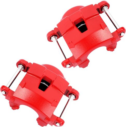 Cciyu 18-4071 & 18-4072 فرجار الفرامل الأمامية مناسب لـ Buick Century Regal، لـ Chevy Camaro El Camino Malibu Malibu Monte Carlo S10 Blazer، لـ GMC، لـ Isuzu Hombre، لـ Oldsmobile، لـ Pontiac 2WD (RWD) أو 4WD in Kuwait